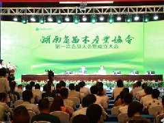  湖南省苗木产业协会成立，我公司任会长 